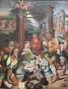 Adoration des bergers - Jost Delaval